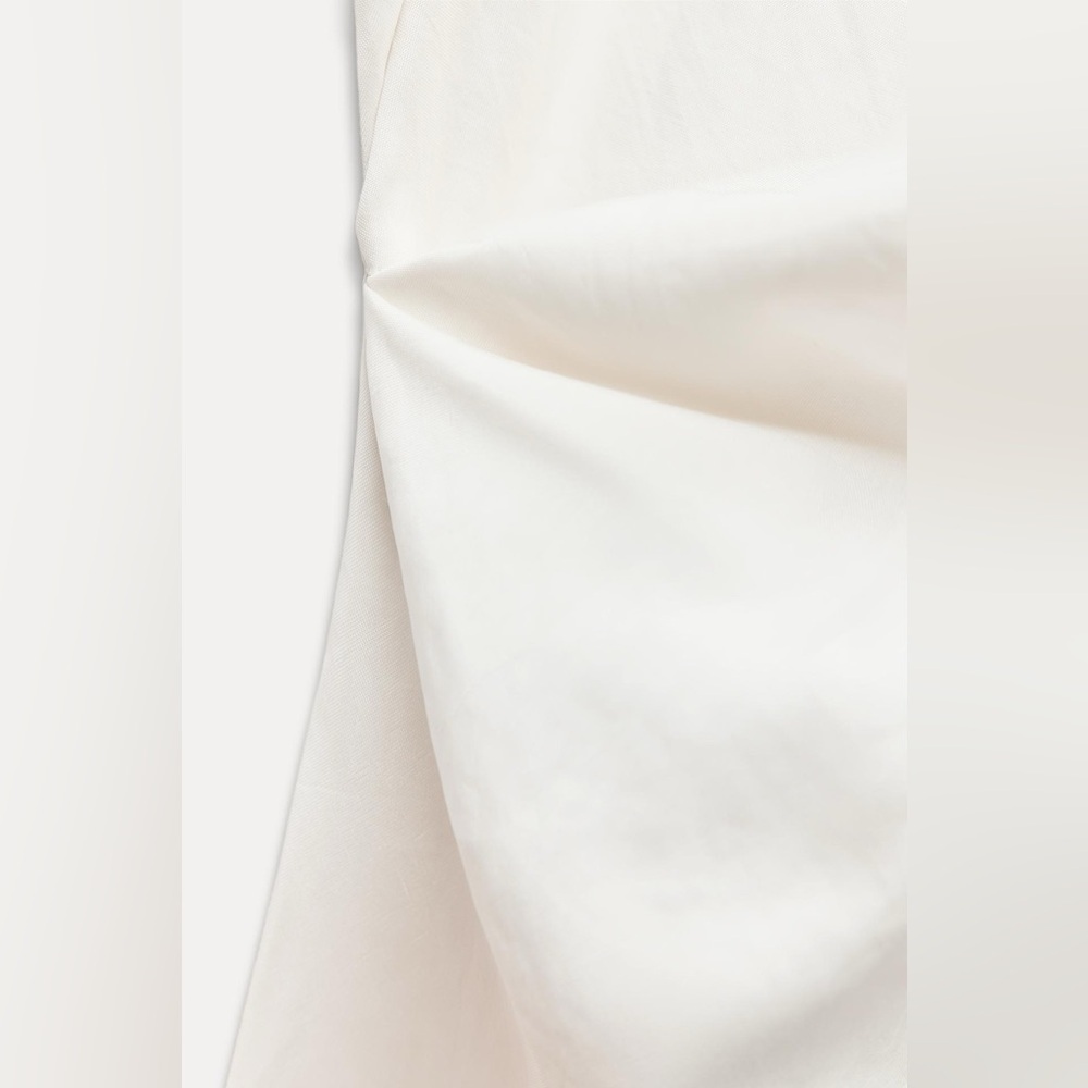 CIRC X ZARA DRAPED MINI DRESS Size M NWT - Picture 7 of 8